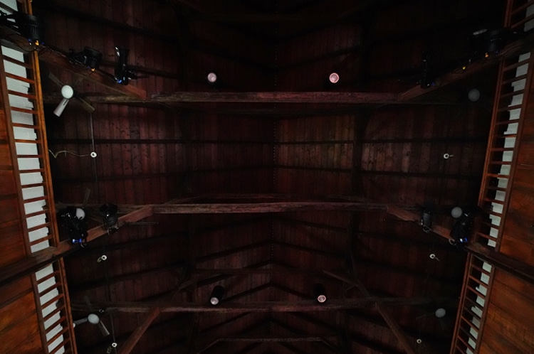 Maukaikaua Church - March 2021 - interior - ceiling